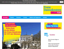 Tablet Screenshot of fdpelmshorn.de